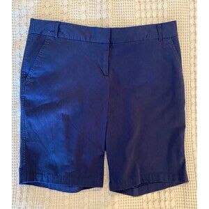 Roz & Ali Womens Walking Shorts Navy Casual Sporty Bermuda  Plus Size 14 Comfy